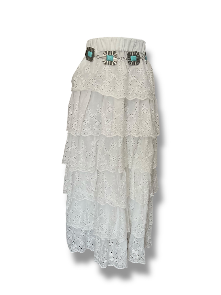 FALDA LARGA CON OLANES