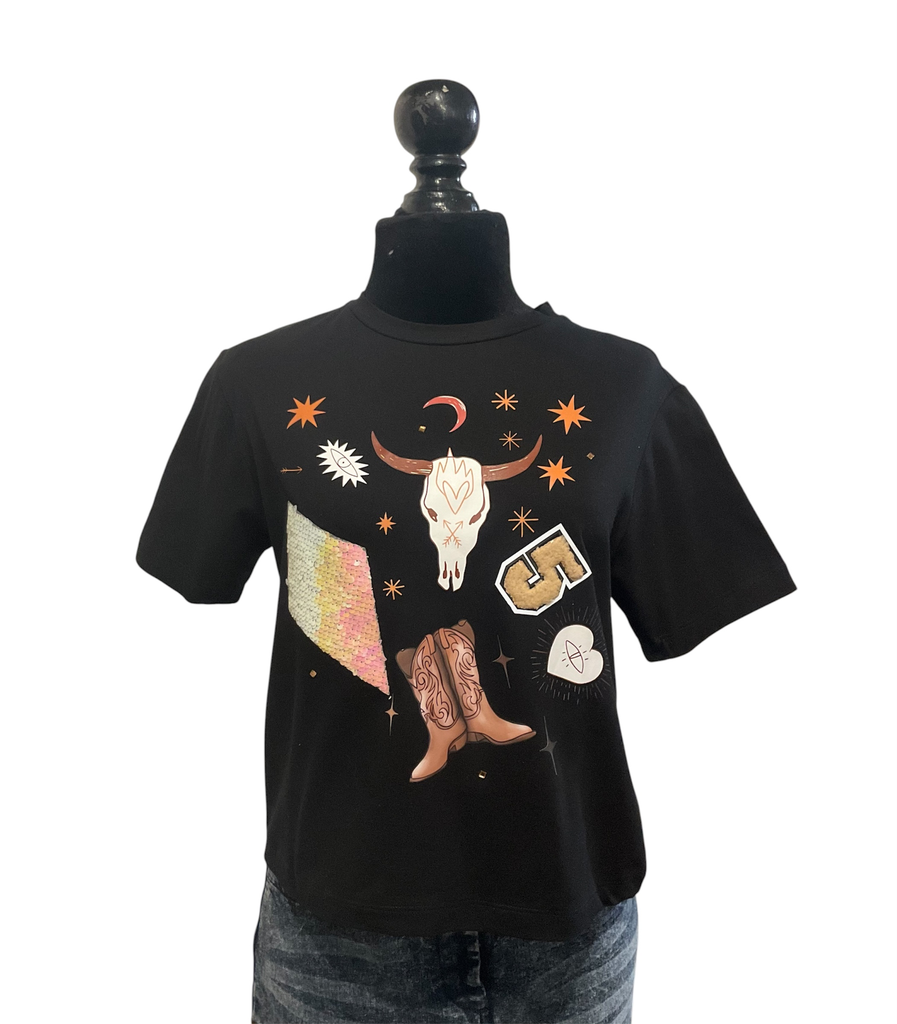 PLAYERA VAQUERA DE MUJER VARIOS DISEÑOS