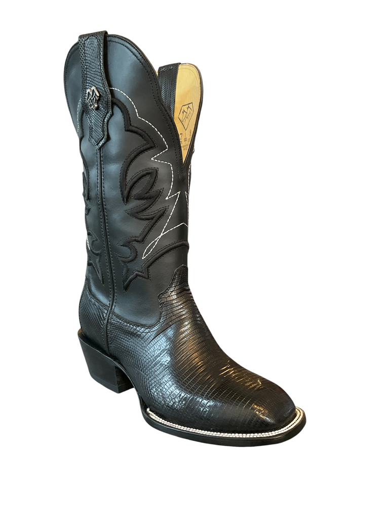 BOTA RODEO LIZARD NEGRA H/D T/B T/C