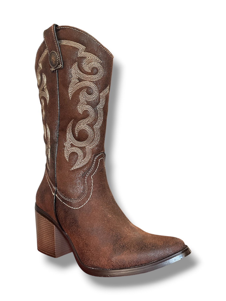 BOTA VAQUERA DAMA TEXAS T/CORTO T/B T/C