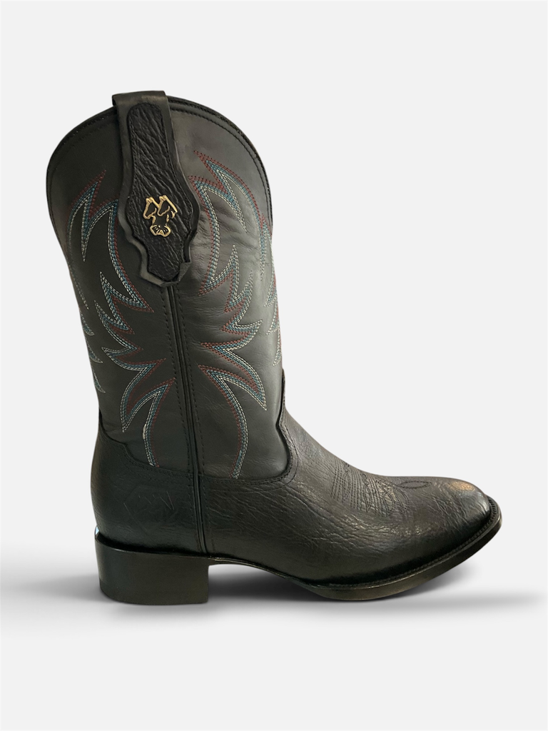 BOTA DE RODEO BUFALO NEGRO H/CH T/R