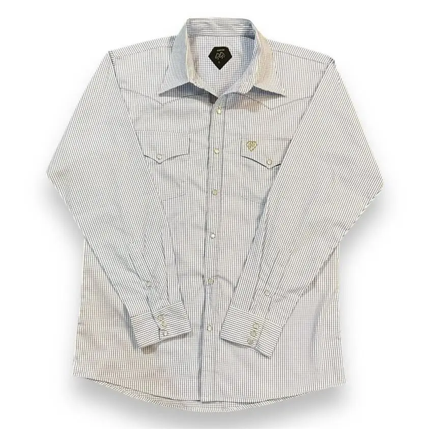 CAMISA VAQUERA CHPTN BLANCA CUADRADA 