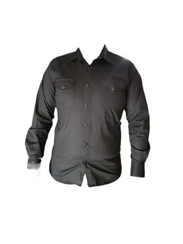 CAMISA VAQUERA TNT WEST COLOR NEGRO 