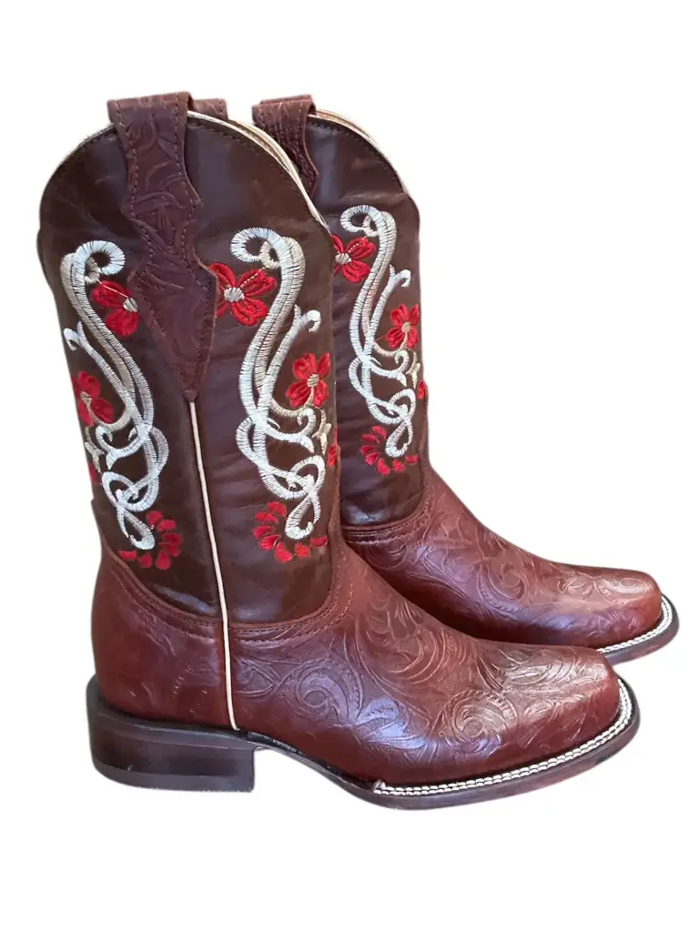 BOTA PIEL NAPA COLOR COÑAC 