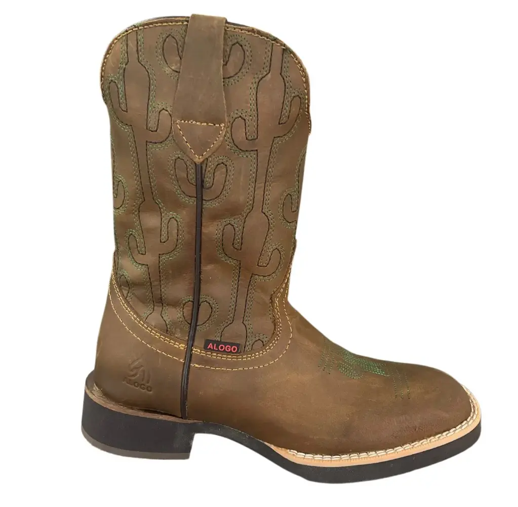 BOTA RODEO CRAZY TABACO H/CUADRADA TB/B T/R S/HULE