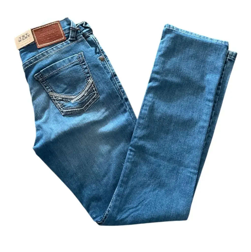 PANTALON VAQUERO TNT CORTE RECTO TALLA 34 