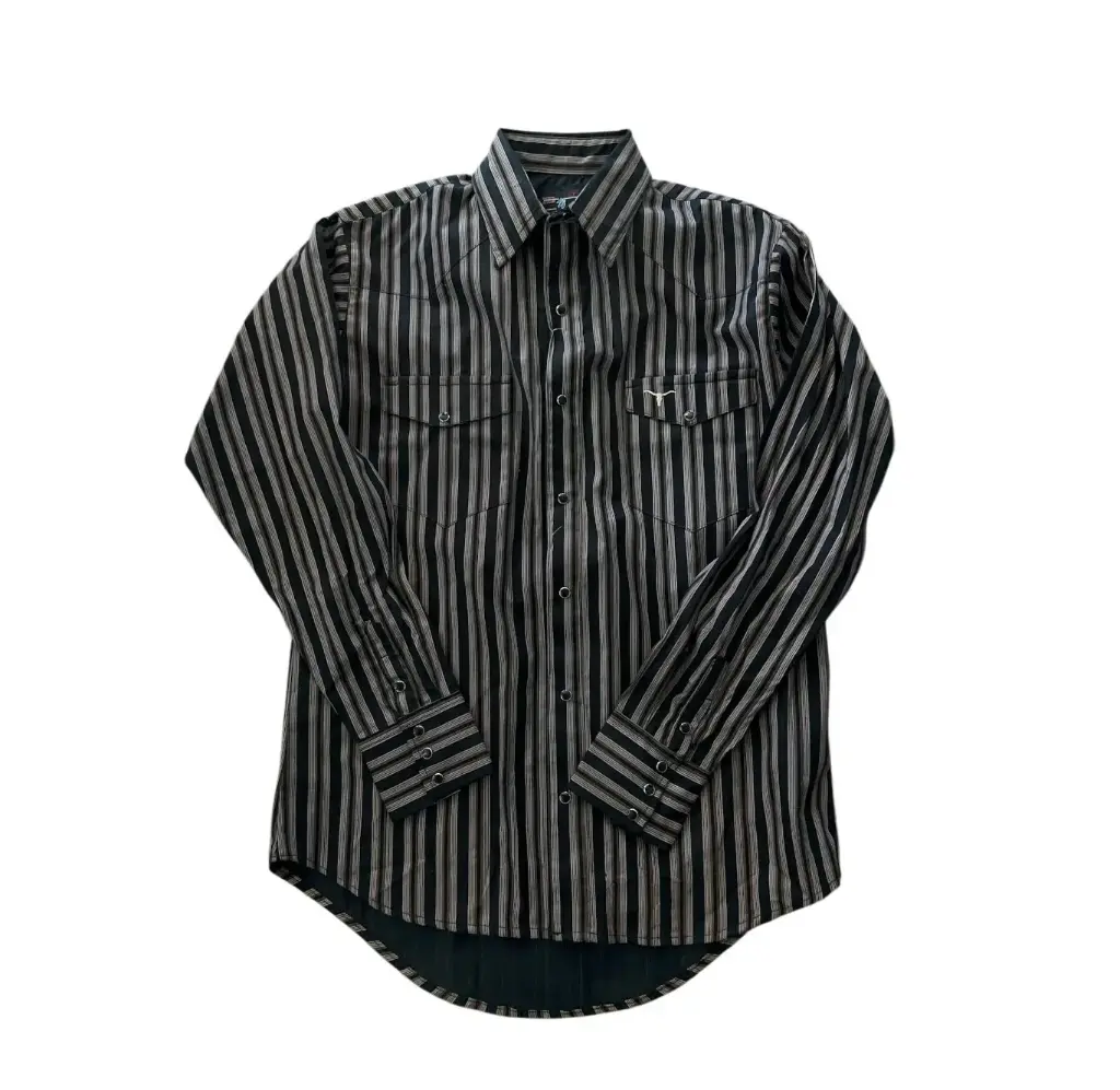 CAMISA VAQUERA NEGRA RED HOT 