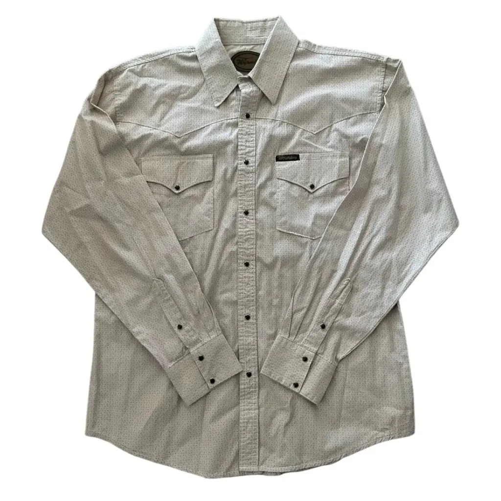 CAMISA VAQUERA BEIGE WYOMING 