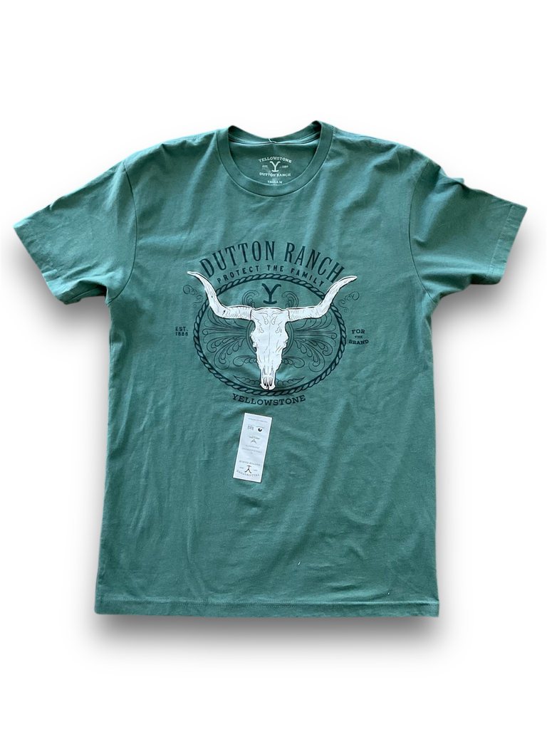 PLAYERA YELLOSTONE VERDE 
