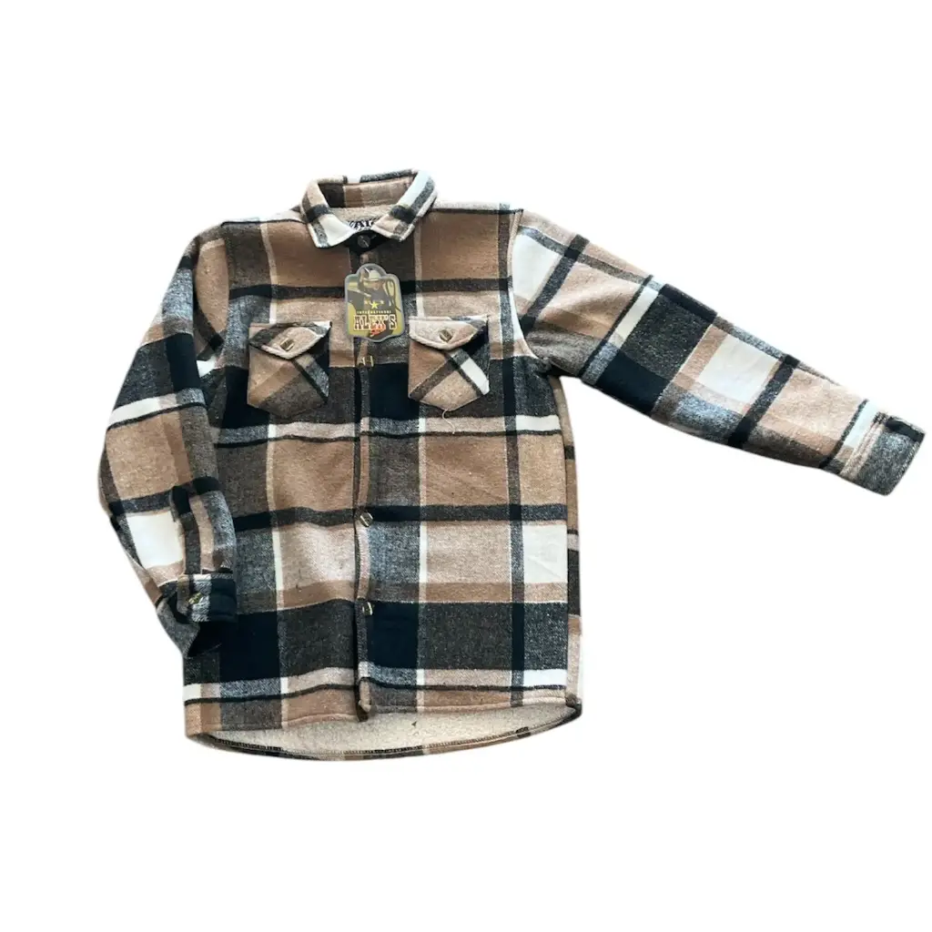 CHAMARRA INFANTIL PARA NIÑO CON FORRO DE BORREGA 