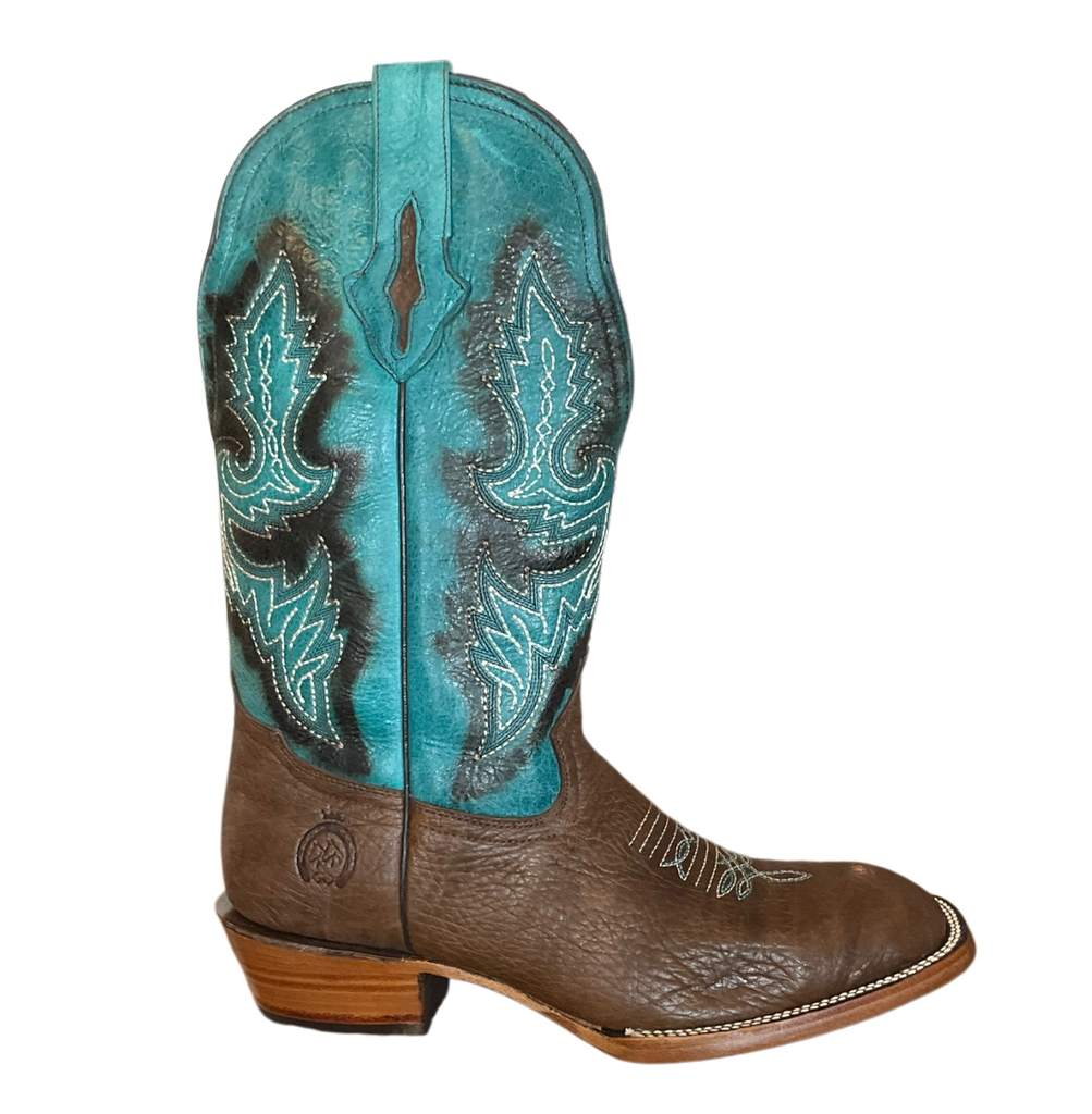 BOTA RODEO SHOULDER CAFE TB/AZUL H.DIAMANTE TC/CUBANO 