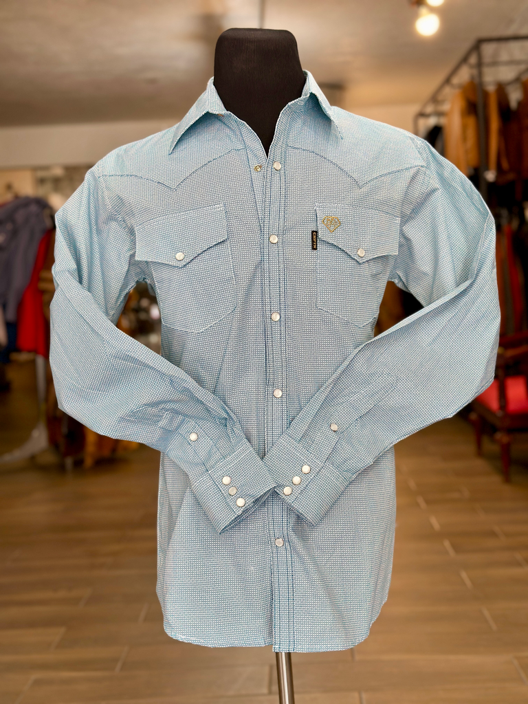 CAMISA VAQUERA CHPTN VERDE MENTA