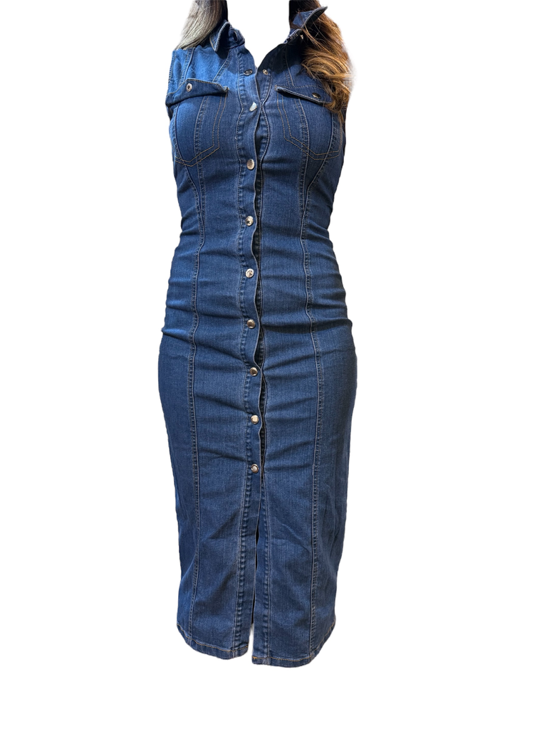 VESTIDOS DE MEZCLILLA 