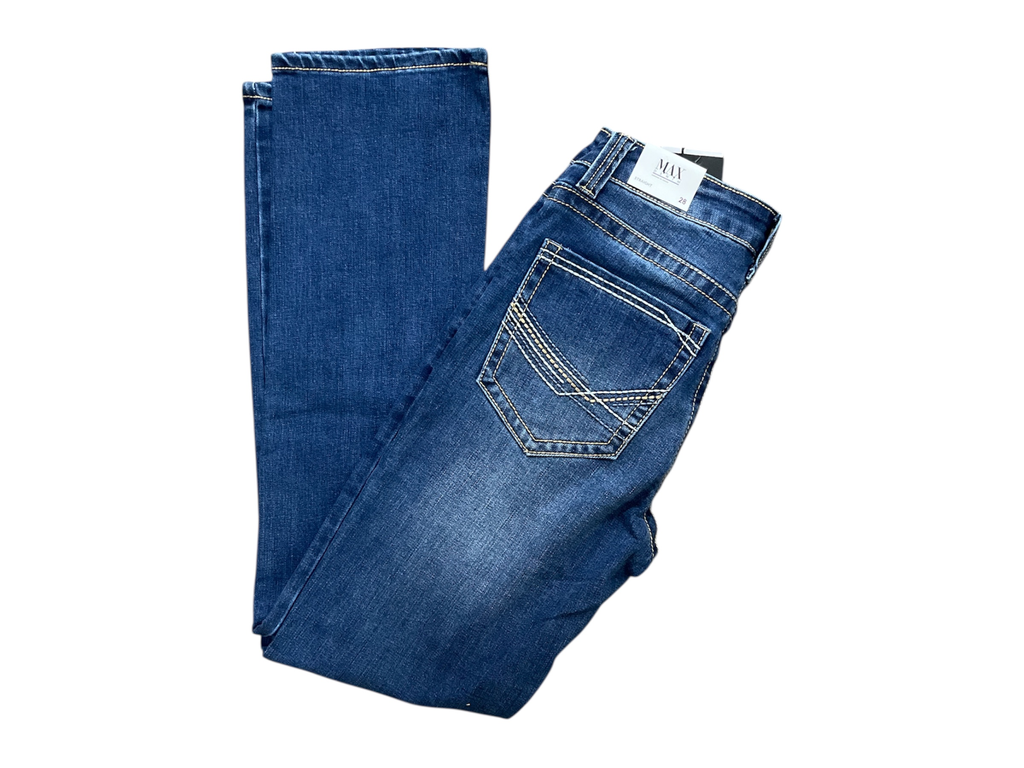 PANTALON VAQUERO CORTE RECTO C/BOLSA BORDADA 