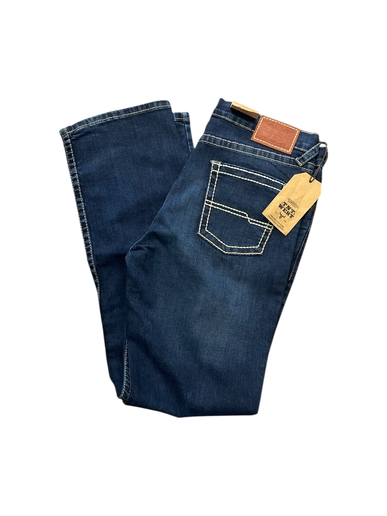 PANTALON VAQUERO TNT WEST CON BOLSA BORDADA