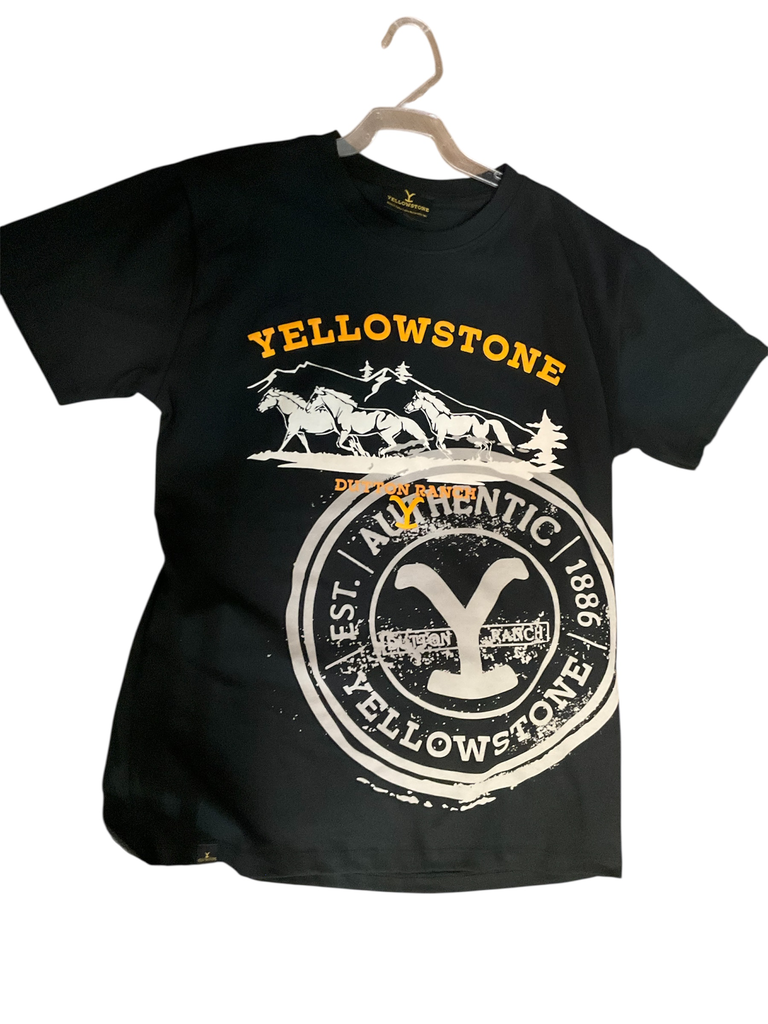 PLAYERA YELLOWSTONE /ESTAMPADO