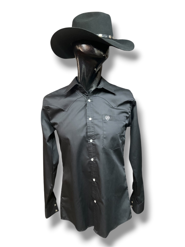 CAMISA VAQUERA NEGRA 