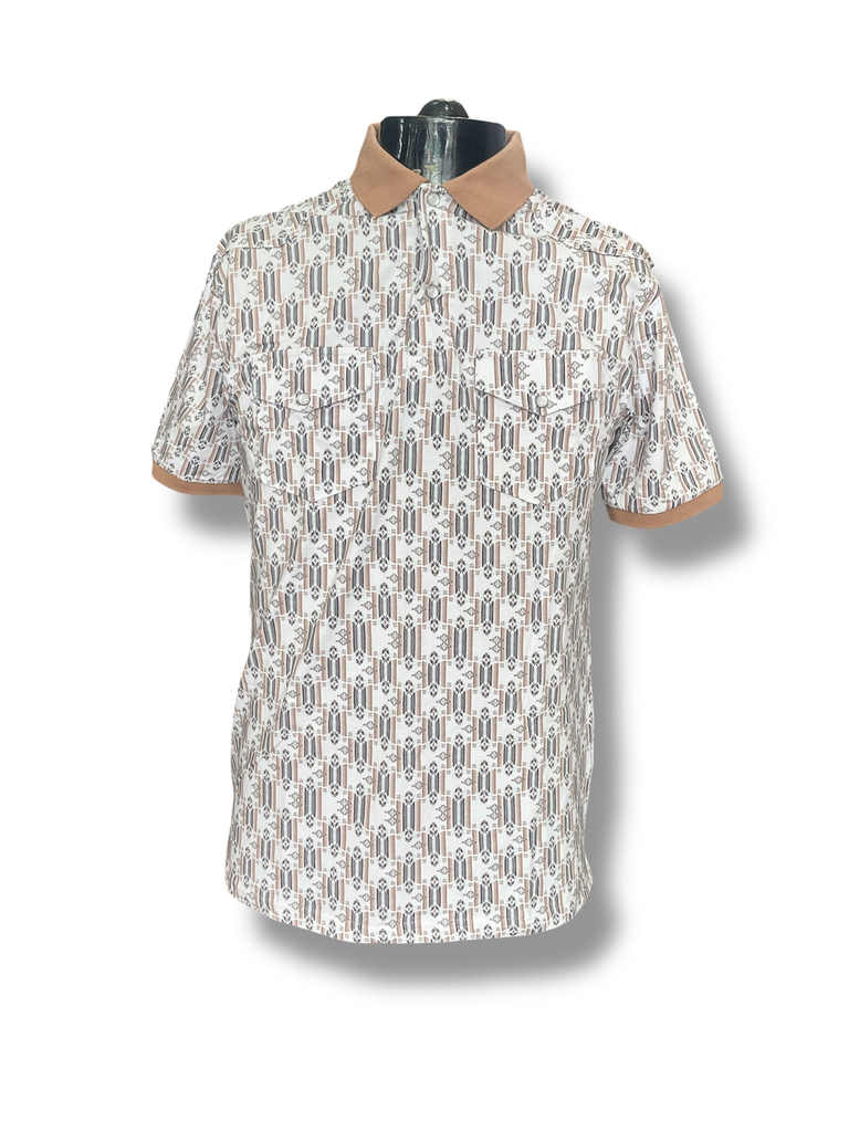 PLAYERA POLO VAQUERA TNT WEST ESTAMPADA
