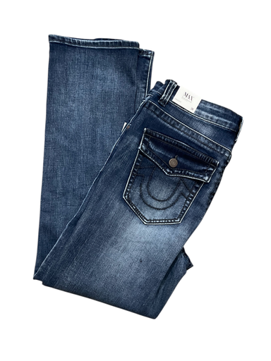 PANTALON VAQUERO MEZCLILLA C/BOLSA BORDADA 