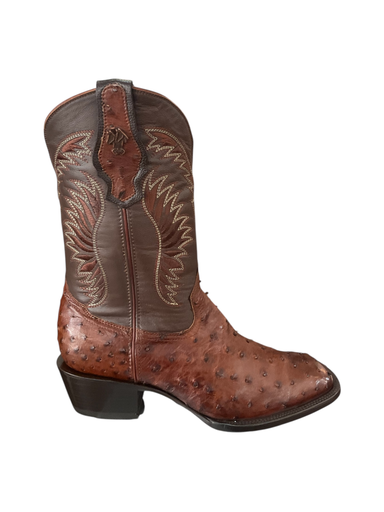 BOTA RODEO AVESTRUZ CAFE  H/DIAMANTE T/B S/C T/C