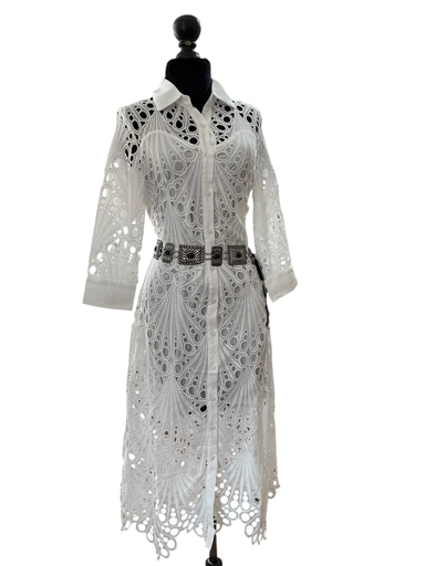 VESTIDO LARGO BLANCO 