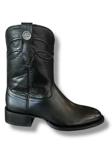 BOTINETA PULL-UP H/OVAL T/SEMIRECTO S/CUERO  