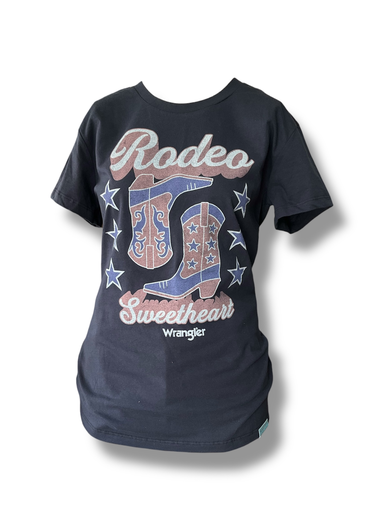 PLAYERA WRANGLER MUJER AZUL MARINO 