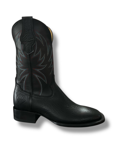 BOTA VAQUERA BUFALO NEGRA H/C T/B T/R S/H