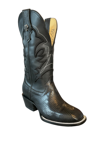 BOTA RODEO LIZARD NEGRA H/D T/B T/C