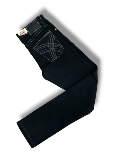 PANTALON VAQUERO NEGRO TNT WEST B/B