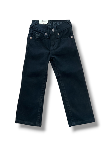 PANTALON VAQUERO NIÑO TNT WEST NEGRO