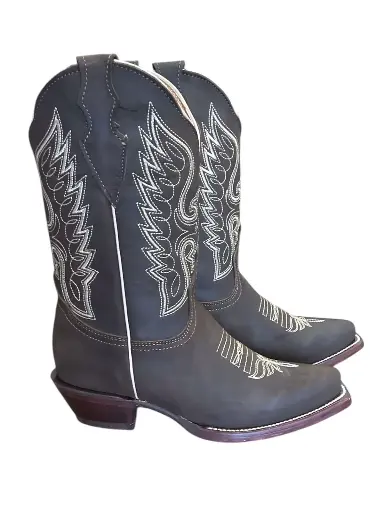 BOTA PIEL CRAZY COLOR TABACO 