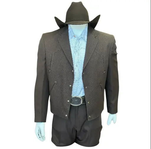 TRAJE CAPORAL CAFE 