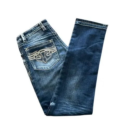 PANTALON VAQUERO ALAKRAN DENIM CORTE RECTO TALLA 28